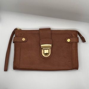 Linea Pelle Wristlet Bag